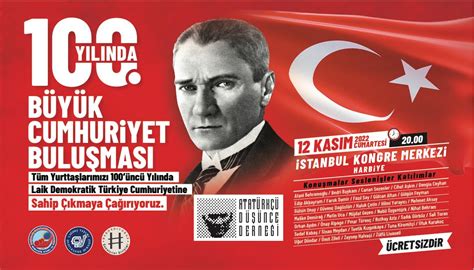 Atatürk ve Cumhuriyet 100.yılında devletin değil halkın oldu